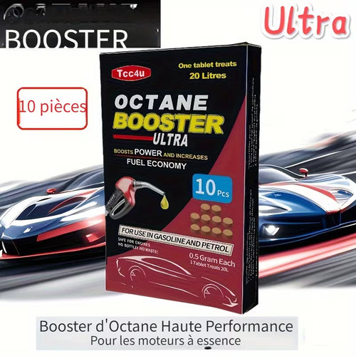 10 pièces Octane Booster ULTRA pour Essence uniquement