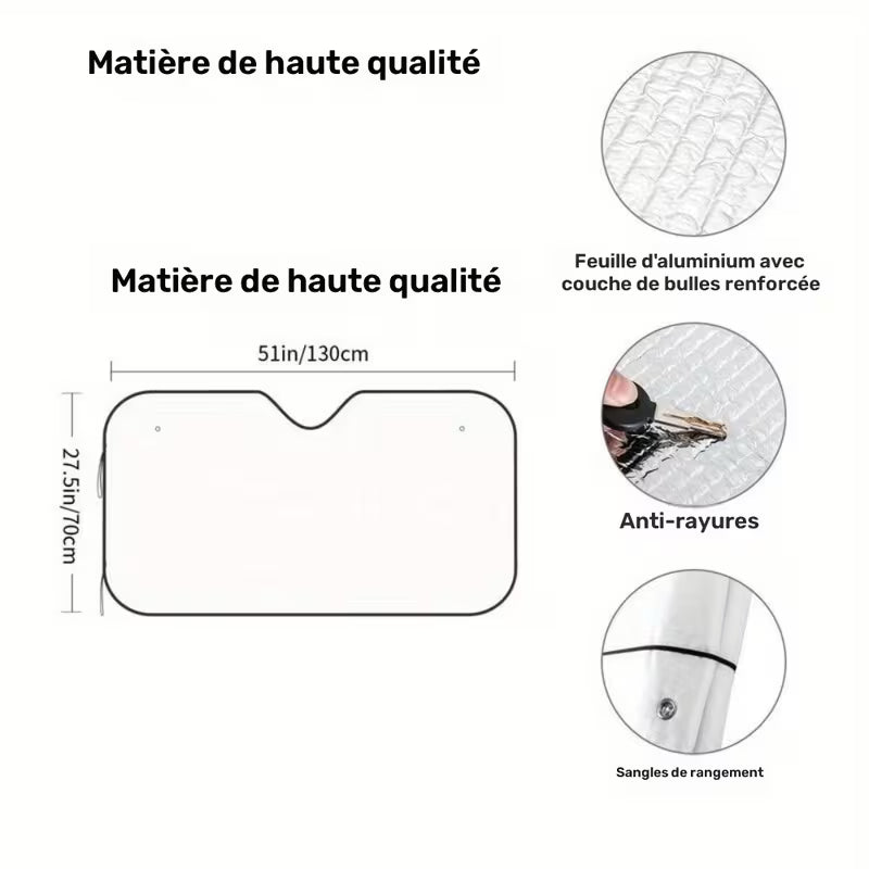 Parasol de Voiture Yeux Rouges