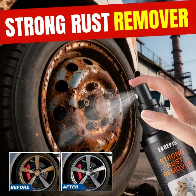 Dérouillant Profond : Restaure Instantanément les Surfaces Métalliques, Élimine Facilement la Rouille Tenace