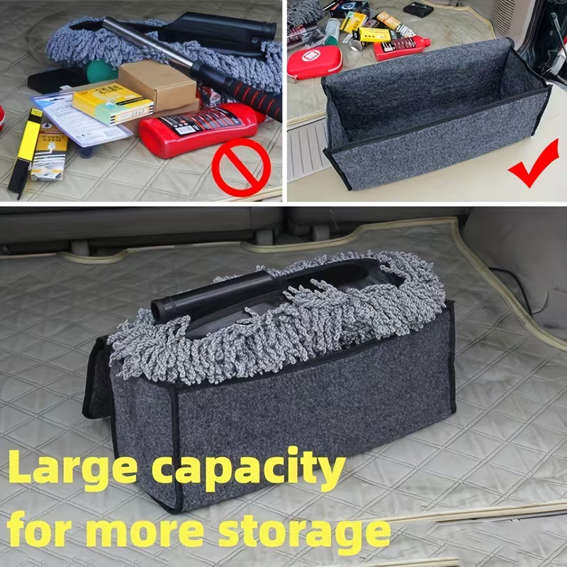 sac de rangement pour coffre de voiture pliable et convient aux intérieurs de voiture, aux camping-cars et à un usage domestique.