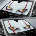 1pc IT Clown Eyes Pare-soleil de voiture, Protection UV