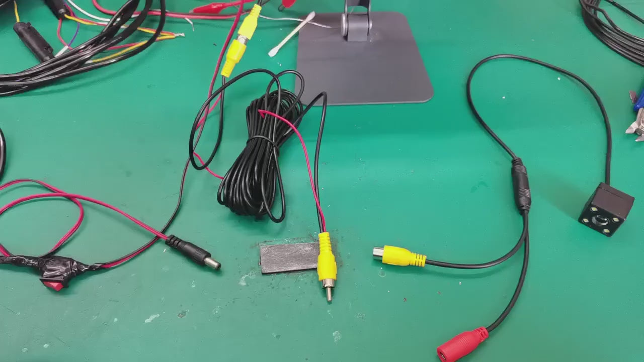 Caméra de recul universelle avec vision nocturne 4LED 8LED 12 LED, image haute définition